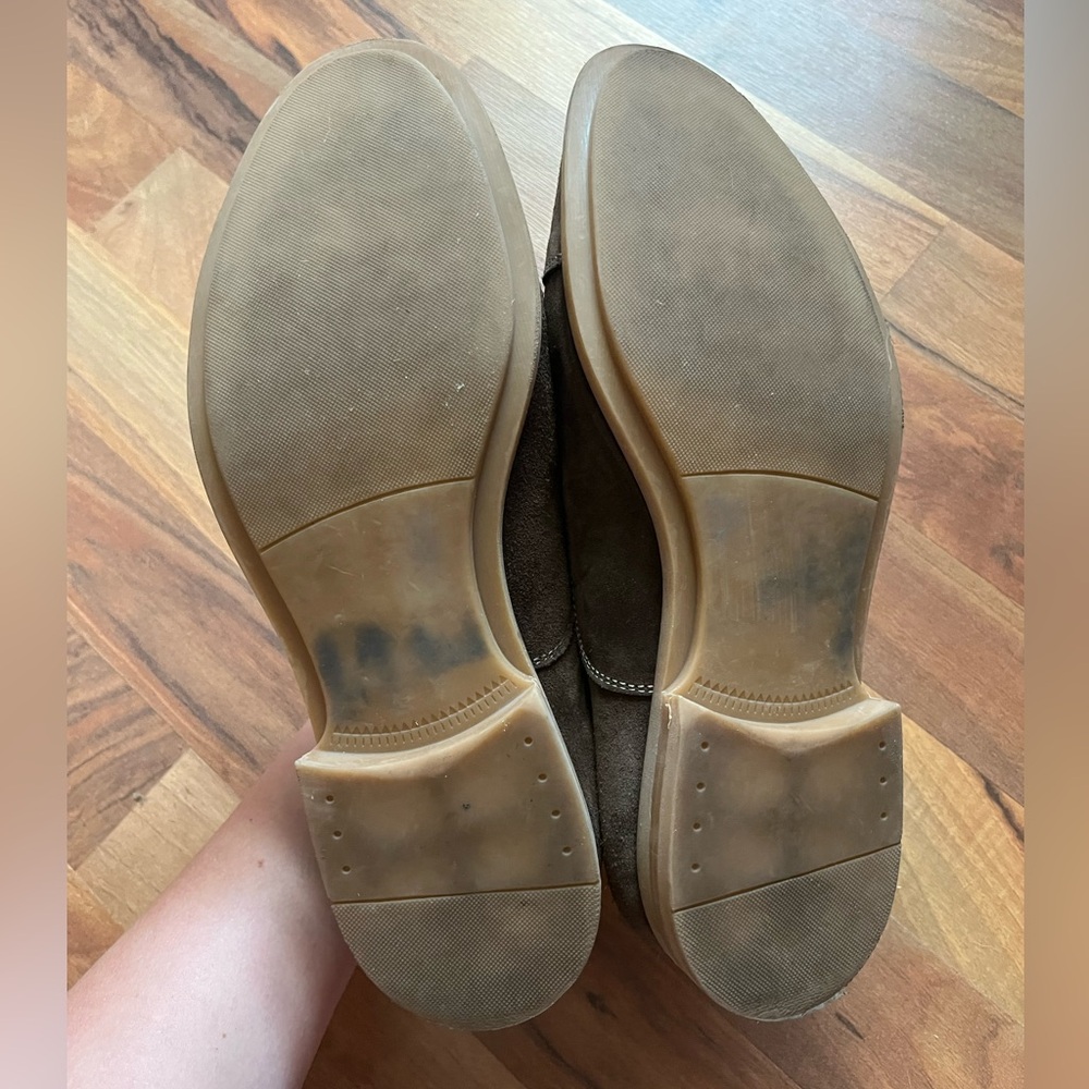Men’s Brown Suede Lace Up Shoes - Picture 6 of 8